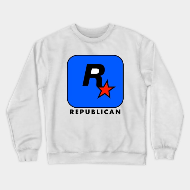 REPUBLICAN Crewneck Sweatshirt by theanomalius_merch